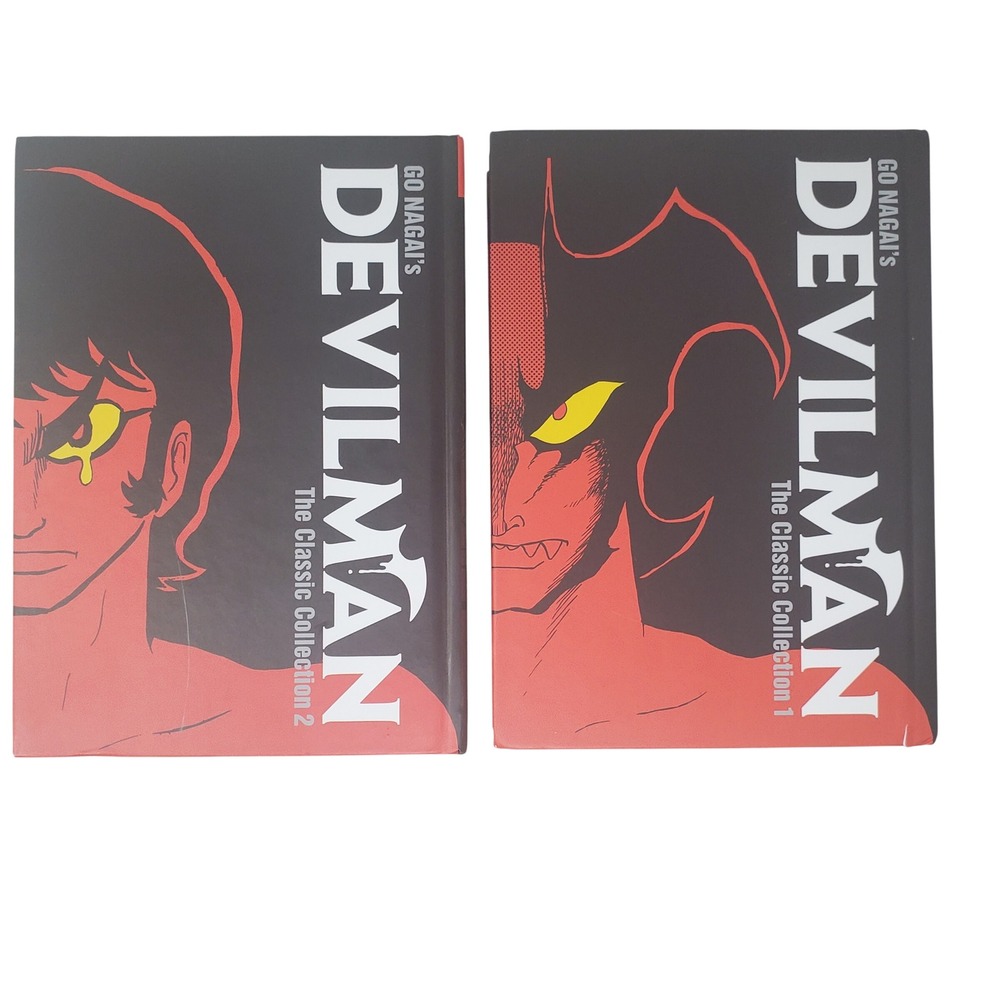 Go Nagai Devilman The Classic Collection Volumes 1-2 Hardcover Manga Set
